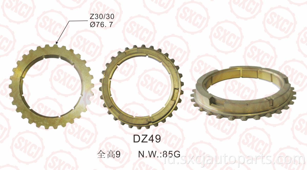 synchronizer ring